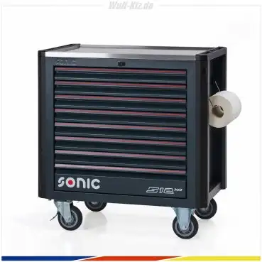 Sonic gefüllter Werkstattwagen NEXT S12XD / 887-tlg.